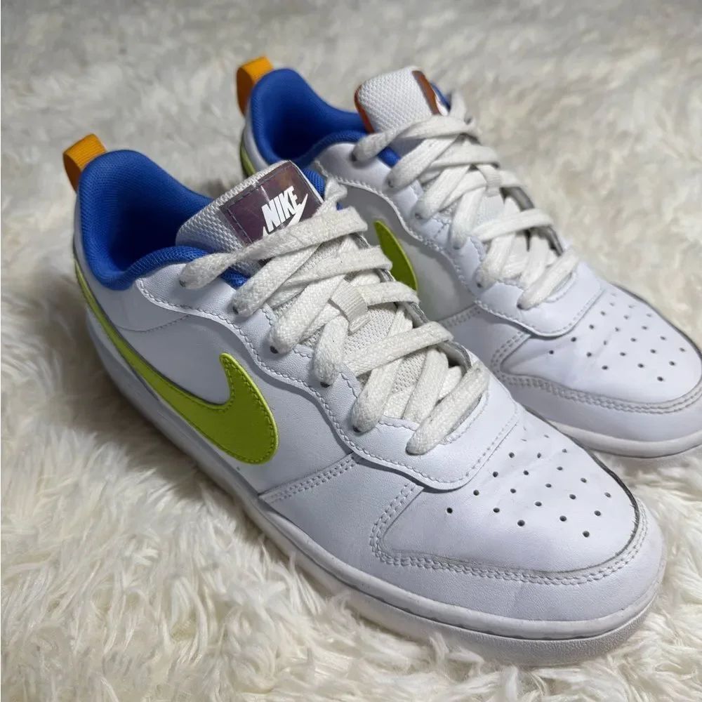 Nike Vibrant Blue and Orange Athletic Shoes